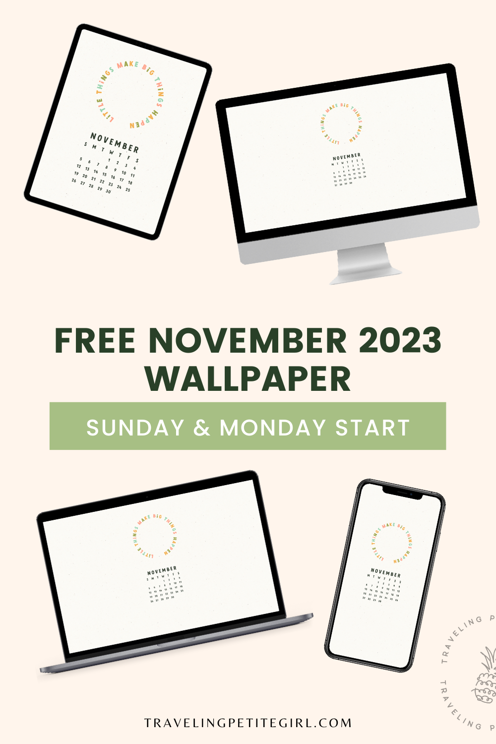 November Calendar Wallpaper Free Download